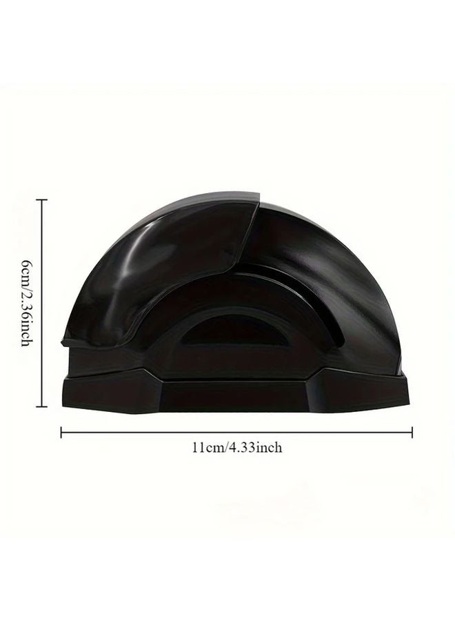 Black Windproof Car Door Mount Ashtray Spill Proof Universal Fit Durable - Image 3